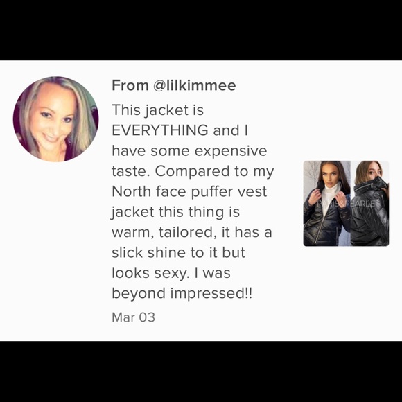 Bloggers Fav 5⭐ Sydni Black Quilted Puffer Jacket - Picture 9 of 11